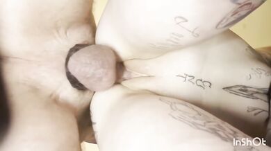 Big ass close up destroys drenched amateur