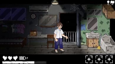 Trapped in a pixel hentai mansion Gushing creampie ecchi ride