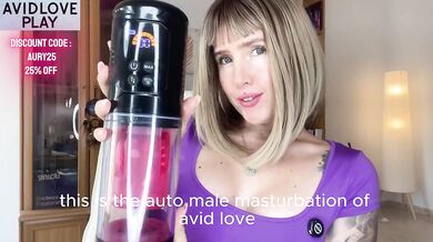 AURYBUNNYX's Top Toys for Hardcore Fuck Sessions destroying big tits blonde milf with fetish suction