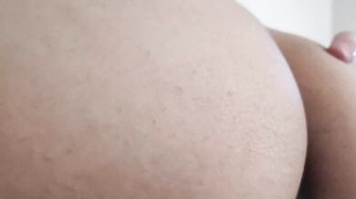 Big Ass Latina rides dick raw cowgirl style with natural tits