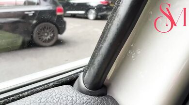 Blonde Sophia Mayy solo car park dogging UK compilation