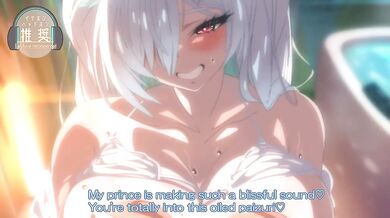 Cinderella’s oily titfuck in victory goddess anime gets raw squirted deep inside huge tits