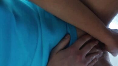 Horny wife masturbates everywhere with big dildo squirting orgasm