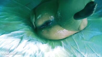 Alien slime creampie prob dildo fucked wet messy surprise impregnation