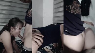 Amateur college girl surrenders to deepthroat and pussy wetness big tits doggy style