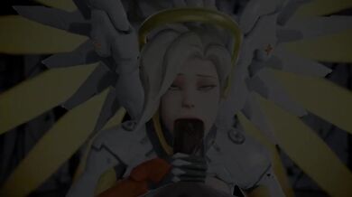 Mercy’s Overwatch BBC gets destroyed by missionary cumshot animation