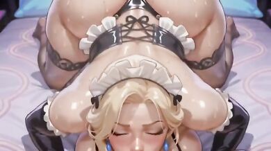 Horny Maid Gets Fisted By Her Big Dick Boss