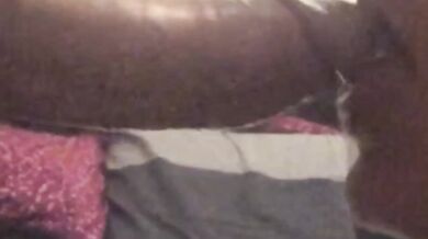 My stepsister deep throats my big cock and gobbles every last drop