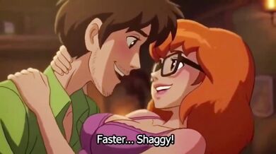 Shaggy Fucks Velma Rough Hard in Animated Hentai Lust