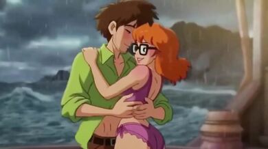 Shaggy Fucks Velma Rough Hard in Animated Hentai Lust