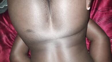Ebony black couple get destroyed in slippery slop pound town