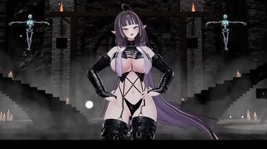 Ah yeah MMD booba jiggle and naked dance hentai elf vtuber