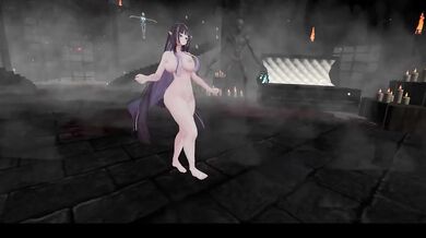 Ah yeah MMD booba jiggle and naked dance hentai elf vtuber