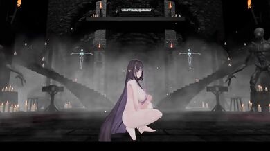 Ah yeah MMD booba jiggle and naked dance hentai elf vtuber
