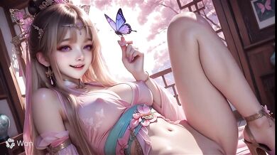 Teen Japanese Princess gets her tight virgin ass destroyed in brutal hentai anal