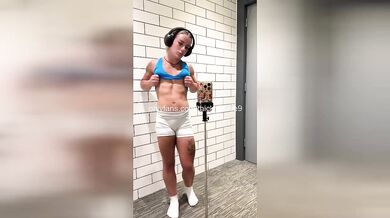Yoga Instructor's Student Seduced into Lesbian Pussy Licking First Time