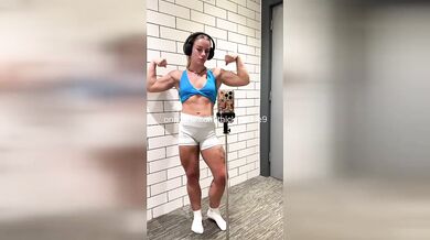 Yoga Instructor's Student Seduced into Lesbian Pussy Licking First Time