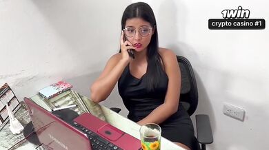 Milf deepthroats stepson until he gags on her big dick and sloppy cum
