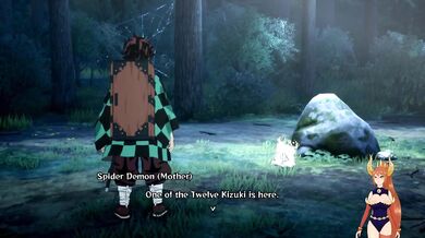 Demon Slayers big tits glasses albino vtuber guide choked raw