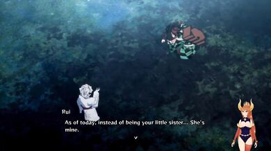 Demon Slayers big tits glasses albino vtuber guide choked raw