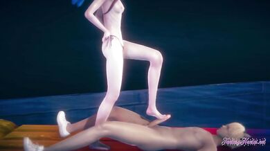 Jinx gets destroyed in the pool raw uncensored hentai