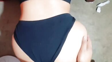 Schoolgirl uniform melted by老师s furious cock before classes