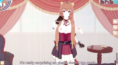 Raphtalia Gets Owned by a Giant Cock Creampie Overflow