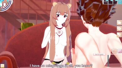 Raphtalia Gets Owned by a Giant Cock Creampie Overflow