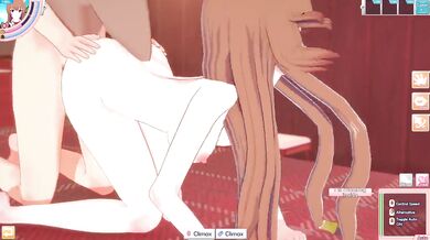 Raphtalia Gets Owned by a Giant Cock Creampie Overflow