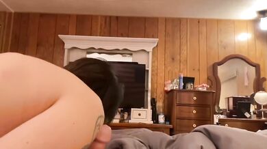 Crazy PAWG brunette rides thick creampie POV raw sloppy