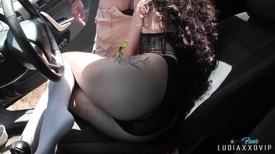 Stranger forced me to cum in the woods then made me suck his dick for cash