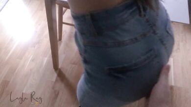 Horny Latina Can't Wait She Wants a Hard Spanking Before Huge Cumshot