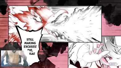 Mirai's midnight streams destroyed by big cock her kitsune ass gushed creampie