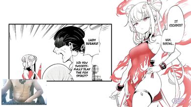 Mirai's midnight streams destroyed by big cock her kitsune ass gushed creampie