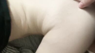 Dorm room creampie cum dripping a real college couple