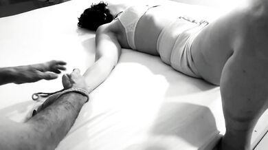 Tied up squirting all over the mirror BOOMING loud Kinktober Katoptronophilia squirt fountain