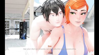 Step Sis GYM RUINED by Bikini Fucking in Mansion Taboo Episode 8