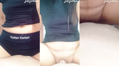 Sarap rides you raw pinay on top squirt gorgeous puffy pussy creampie