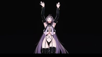 Nude Elf VTuber Dances KPop to a R34 MMD Hentai Orgasm
