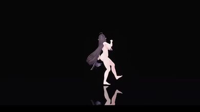 Nude Elf VTuber Dances KPop to a R34 MMD Hentai Orgasm