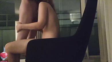 Bend over deep doggystyle aftercare fit blonde gets her cervix wrecked