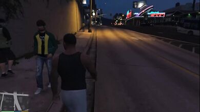 Celebrity Caught Fucking Boyfriend GTA VP Style HD
