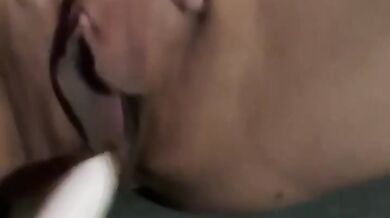 Gf squirted until pussy dripped massive orgasm ruined bed