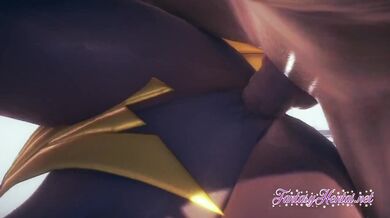 Ningguang destroyed by thick cock raw creampie hentai