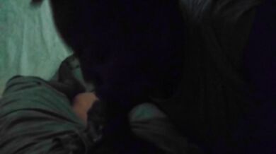 Ebony Thot Gets Choked Sloppy Deepthroat POV
