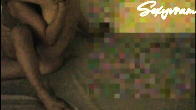 EBONY MOANING LOUDLY destroyed in missionary rough hardcore sex