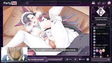 Asian Kitsune Maid gets destroyed by massive cock in hotel humiliation