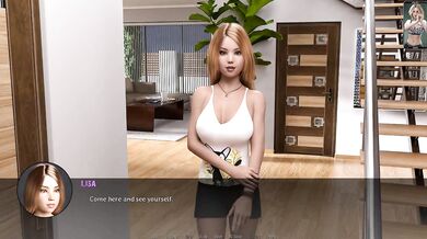 Reunion ruined by huge tits POV sex game