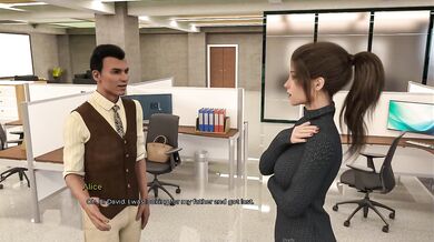 Her innocent game turns nasty corporate fucking