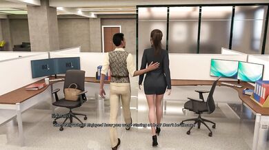 Her innocent game turns nasty corporate fucking